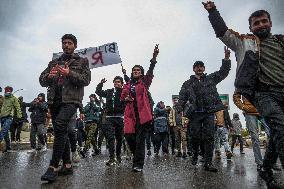 Demonstration Support SDF - Iraq