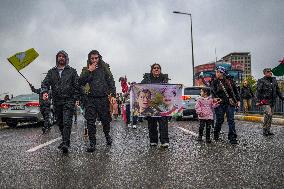 Demonstration Support SDF - Iraq