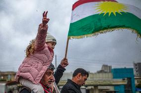 Demonstration Support SDF - Iraq