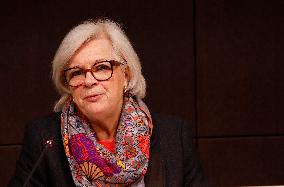 Catherine Vautrin At National Service Recruitment Campaign Launch - Paris