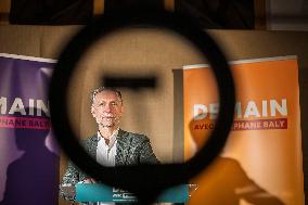 Lille (59) : le candidat ecologiste Stephane Baly (08/01/2026)