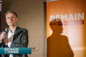 Lille (59) : le candidat ecologiste Stephane Baly (08/01/2026)