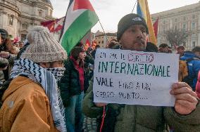 Pro-Maduro Demonstration in Rome