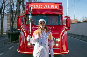 Olympic Flame Journey Stops In Alba - Italy