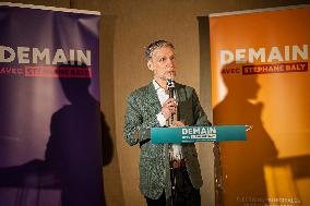 Lille (59) : le candidat ecologiste Stephane Baly (08/01/2026)