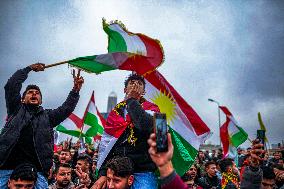 Demonstration Support SDF - Iraq