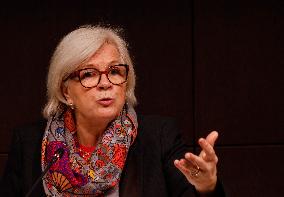 Catherine Vautrin At National Service Recruitment Campaign Launch - Paris