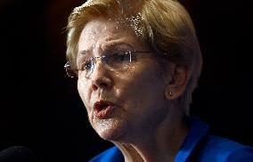 Senator Elizabeth Warren delivers speech on future of Democrats