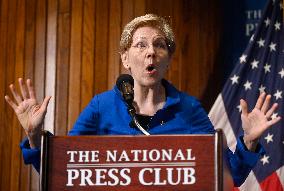 Senator Elizabeth Warren delivers speech on future of Democrats