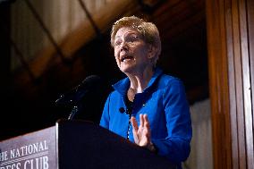 Senator Elizabeth Warren delivers speech on future of Democrats