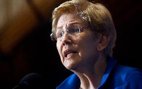 Senator Elizabeth Warren delivers speech on future of Democrats
