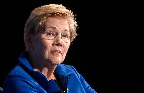 Senator Elizabeth Warren delivers speech on future of Democrats