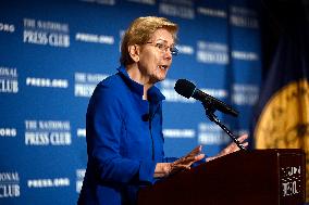Senator Elizabeth Warren delivers speech on future of Democrats