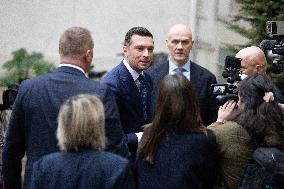 Rassemblement National New Year Wishes to the Press - Paris