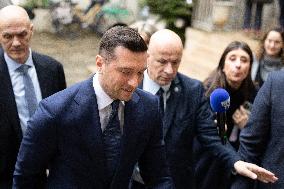 Rassemblement National New Year Wishes to the Press - Paris