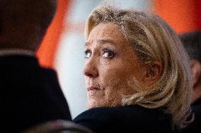 Rassemblement National New Year Wishes to the Press - Paris