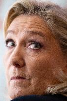 Rassemblement National New Year Wishes to the Press - Paris