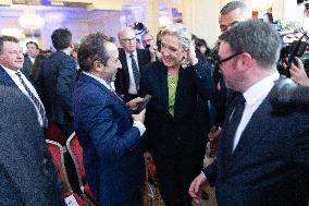 Rassemblement National New Year Wishes to the Press - Paris