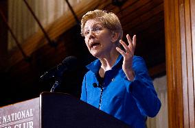 Senator Elizabeth Warren delivers speech on future of Democrats