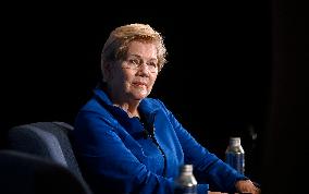 Senator Elizabeth Warren delivers speech on future of Democrats