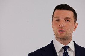 Rassemblement National New Year Wishes to the Press - Paris