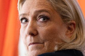 Rassemblement National New Year Wishes to the Press - Paris