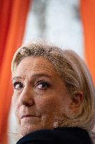 Rassemblement National New Year Wishes to the Press - Paris