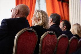 Rassemblement National New Year Wishes to the Press - Paris