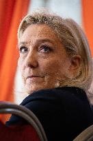 Rassemblement National New Year Wishes to the Press - Paris