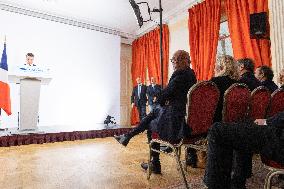 Rassemblement National New Year Wishes to the Press - Paris