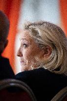 Rassemblement National New Year Wishes to the Press - Paris