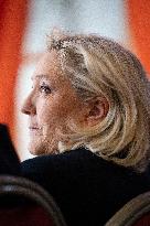 Rassemblement National New Year Wishes to the Press - Paris