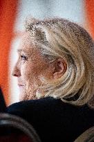 Rassemblement National New Year Wishes to the Press - Paris