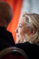 Rassemblement National New Year Wishes to the Press - Paris