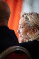 Rassemblement National New Year Wishes to the Press - Paris