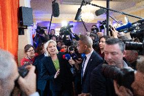 Rassemblement National New Year Wishes to the Press - Paris