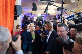 Rassemblement National New Year Wishes to the Press - Paris