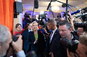 Rassemblement National New Year Wishes to the Press - Paris