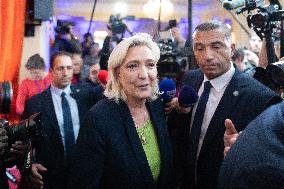 Rassemblement National New Year Wishes to the Press - Paris