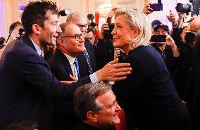 Rassemblement National New Year Wishes to the Press - Paris