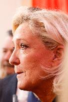 Rassemblement National New Year Wishes to the Press - Paris