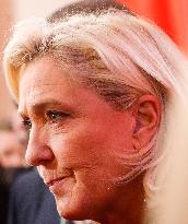 Rassemblement National New Year Wishes to the Press - Paris