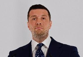 Rassemblement National New Year Wishes to the Press - Paris