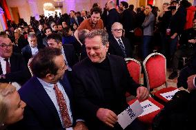 Rassemblement National New Year Wishes to the Press - Paris