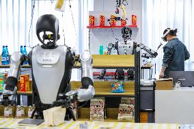 Humanoid Robot Data Collection Training Ground in Qingdao