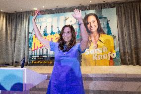 Campaign Launch of Far Right Candidate Sarah Knafo - Paris