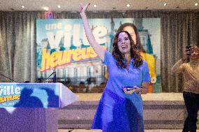 Campaign Launch of Far Right Candidate Sarah Knafo - Paris