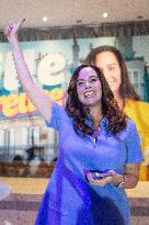 Campaign Launch of Far Right Candidate Sarah Knafo - Paris