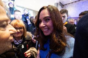 Campaign Launch of Far Right Candidate Sarah Knafo - Paris