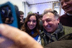 Campaign Launch of Far Right Candidate Sarah Knafo - Paris